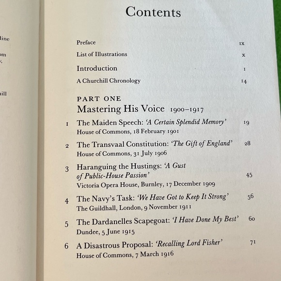 The Speeches of Winston Churchill Blood, Toil, Tears & Sweat Softcover book - Picture 3 of 10